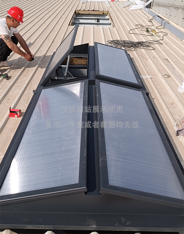 兰州王老吉生产车间商州排烟天窗