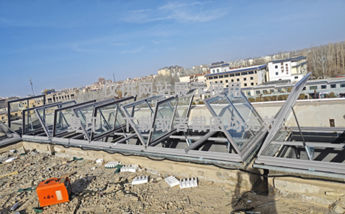 敦煌博物馆商州排烟天窗