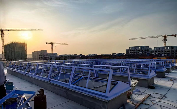 消防商州排烟窗工作原理