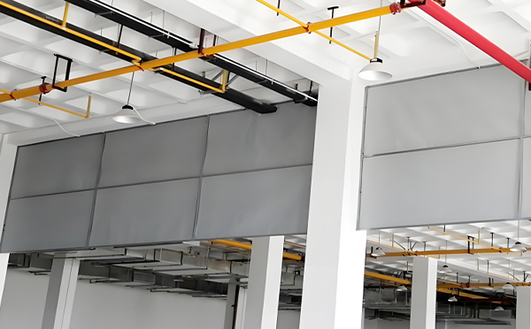 商场防烟分区常闭节点:商州挡烟垂壁高度与控制器接线图解 商场防烟分区常闭节点:商州挡烟垂壁高度与控制器接线图解