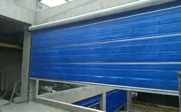 大型物流园区完成商州防火门整体安装工程