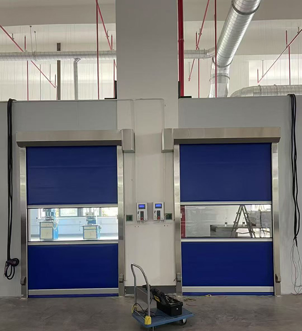 商州快速商州卷帘门助力食品加工车间环境升级